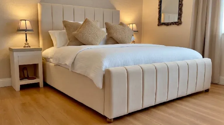 Luxury Panel Line Bed — AQ Beds
